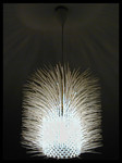 Lampenschirm, Kabelbinder, ca. 35 cm
